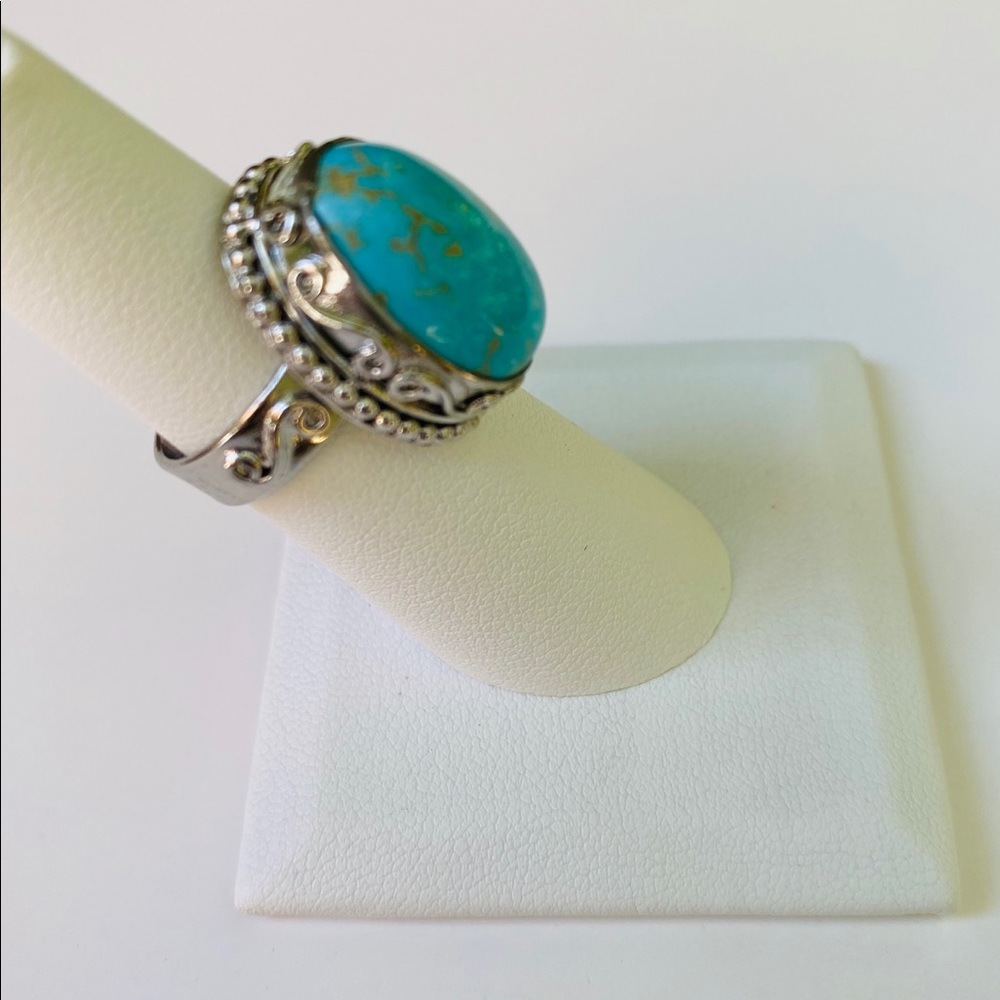 BALI COLLECTION TURQUOISE RING - Picture 3 of 4